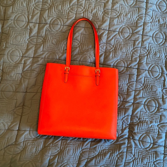 SALE! Michael Kors Jet Set large Travel Tote - Mandarin Leather - Picture 2 of 14